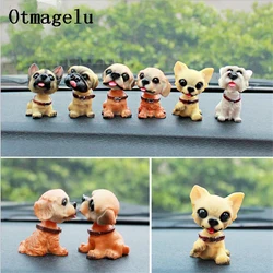 Figurita de perro en resina – Adorno decorativo para el hogar
