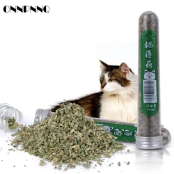 Premios con mentol para gatos – Tubo dispensador juguete