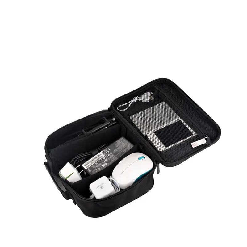Bolsa de almacenamiento multifuncional impermeable portátil para uso doméstico y de viaje, paquete de almacenamiento de Cable de datos para ratón y cargador - imagen 3