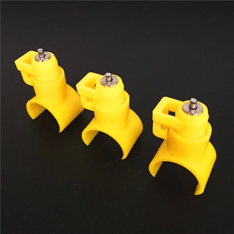 Bebederos automáticos para pollos con pezón, bebederos semicirculares con bola, jaulas para pollos, alimentación de 50 piezas - imagen 5