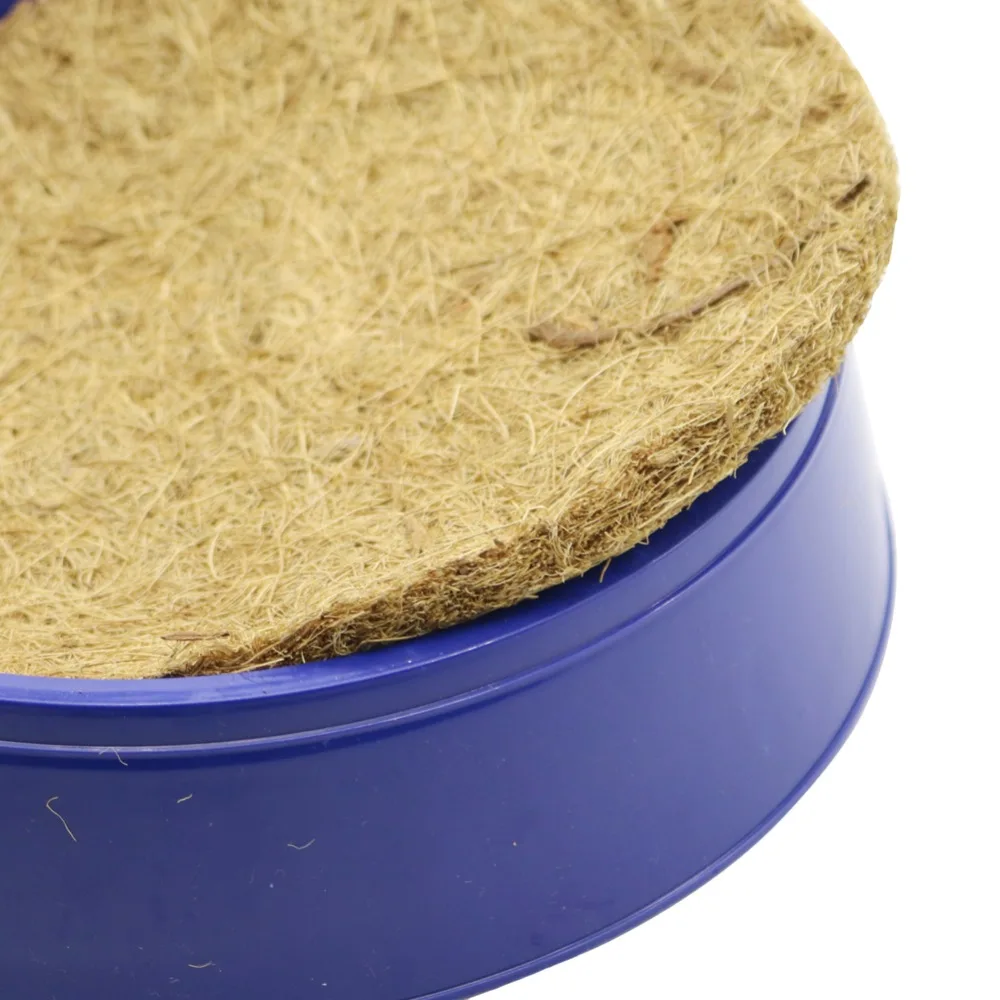Nido de palomas y esterilla para jaula de pájaros, deshumidificación de aves, suministro de cuenco de hierba de fibra Natural, cuenco de cría, 1 unidad - imagen 4