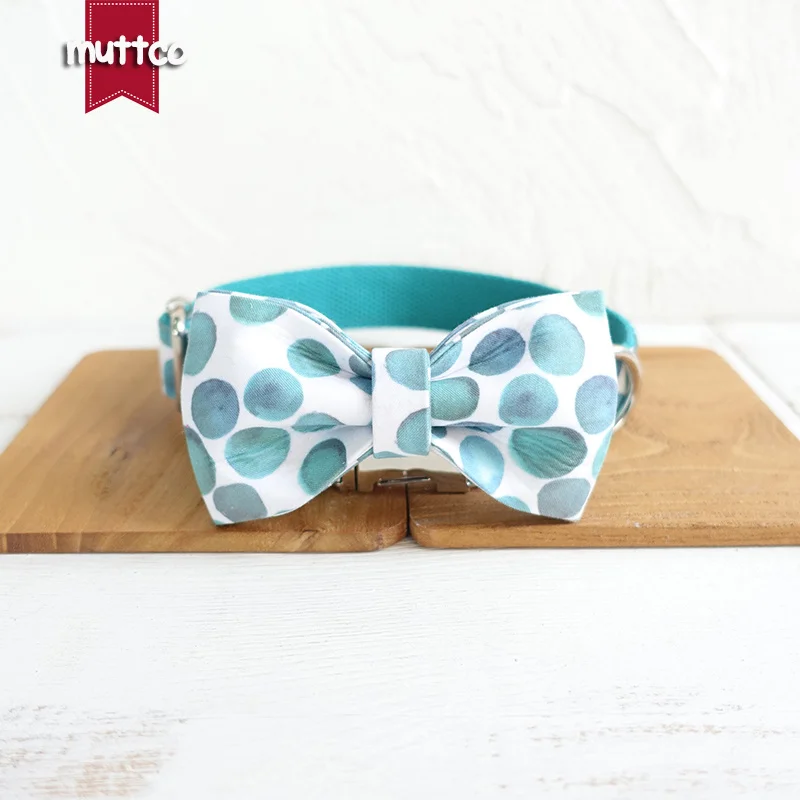 MUTTCO vende al por menor collar de perro grabado con láser de diseño propio THE BUBBLE collares y correas de perro antipérdida únicos 5 tamaños UDC053 - imagen 5