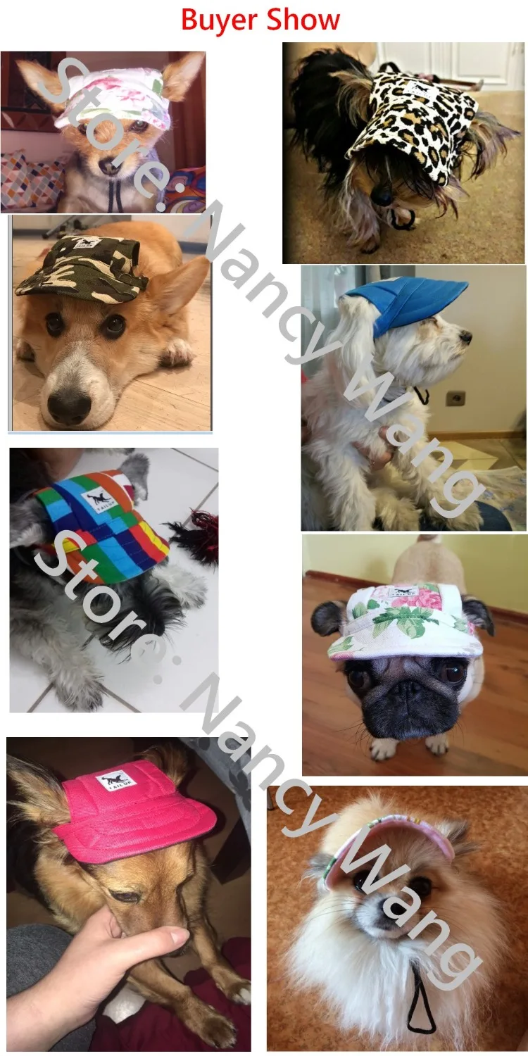 Sombrero para mascotas, sombrero para perros, gorra de béisbol de lona de verano para perros, solo para perros pequeños, accesorios para exteriores, deportes de senderismo al aire libre - imagen 2