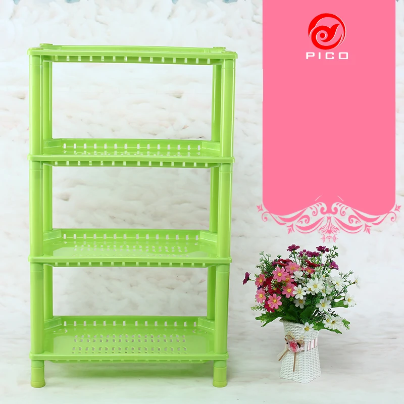 Estante para platos de 4 capas, organizador de cocina y almacenamiento, blanco, hueco, para ducha y cuarto de baño, ZL304, nuevo - imagen 5