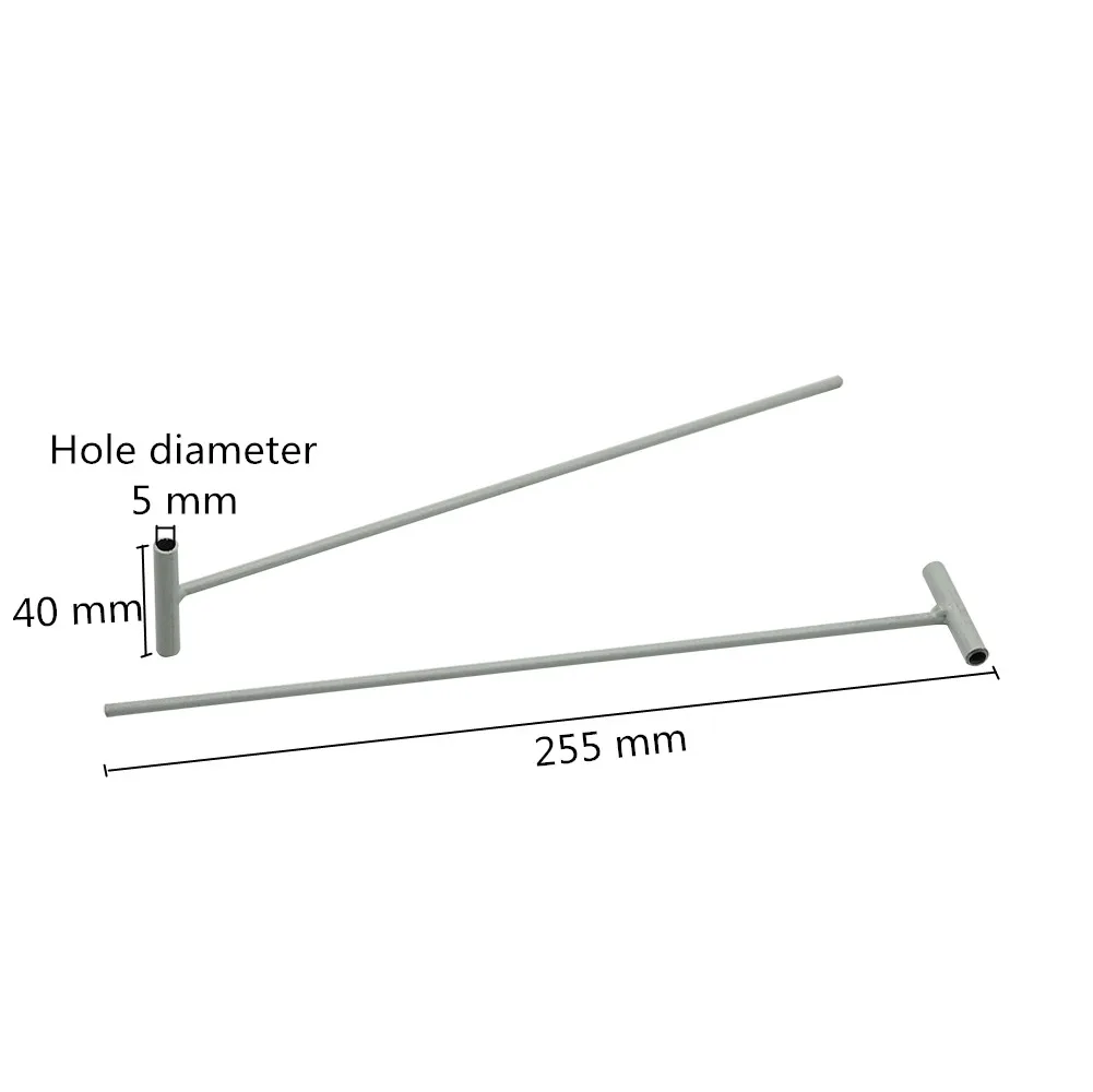 5 uds. Jaula para palomas de carreras de aves, longitud de puerta de 25,5 cm, diámetro del orificio de 5mm, trampa de alambre de entrada de hierro, cortina de puerta - imagen 2