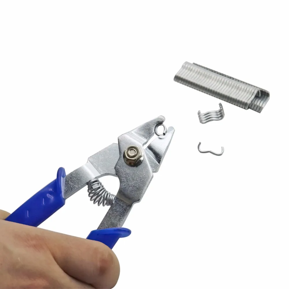 Abrazadera para jaulas de codorniz y palomas, alicates dispersos para jaulas de animales, herramientas de instalación para conejos, 1 unidad - imagen 5