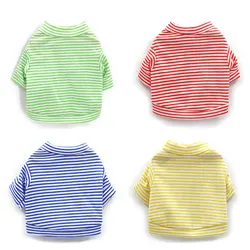 Ropa de verano para perros pequeños de algodón