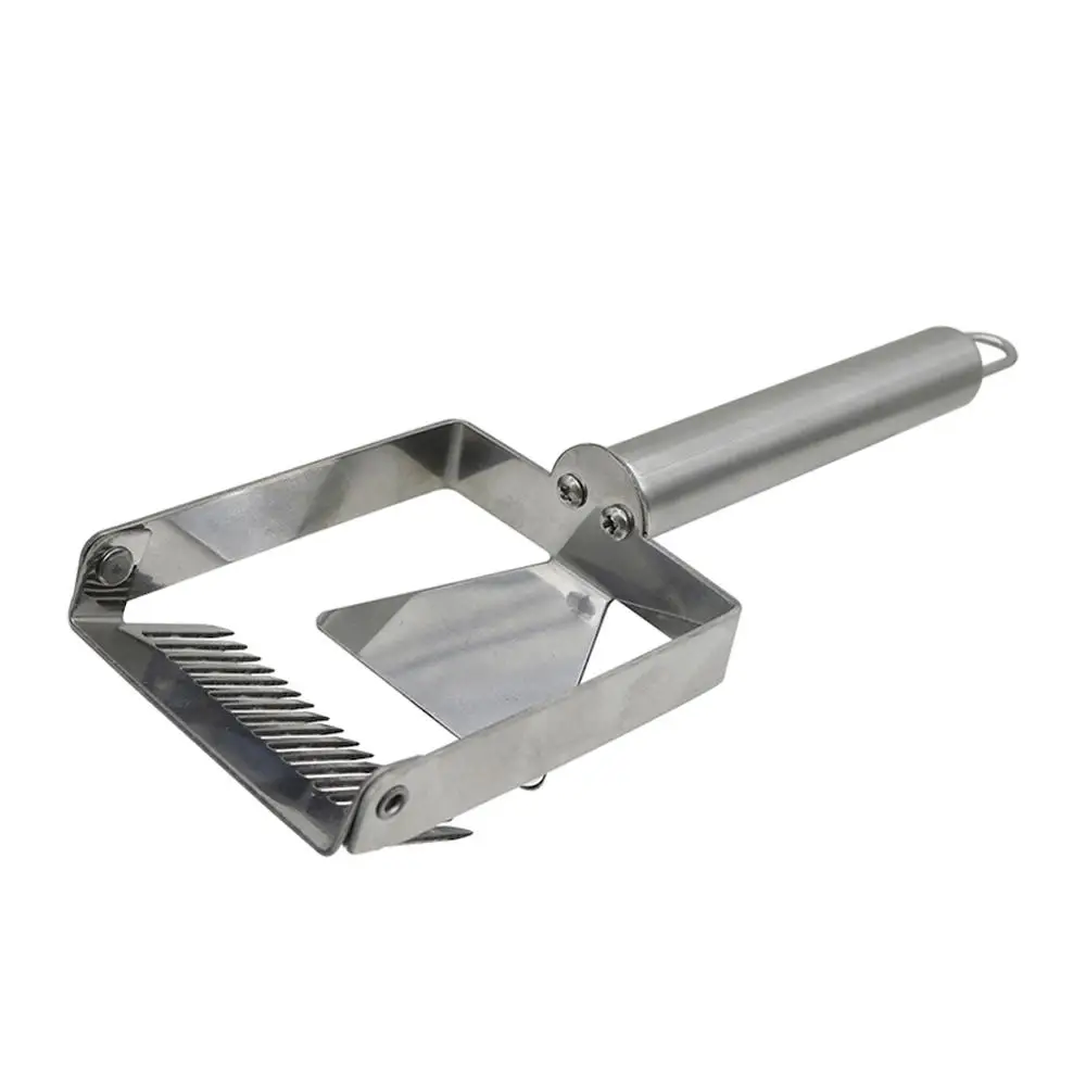 Raspador de tenedor de miel de acero inoxidable, cortador de miel de 17 Pines, pala para raspar miel, apicultor, suministro de apiario, 10 Uds. - imagen 5