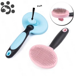 Set grooming para gatos y perros – Cepillo autolimpieza