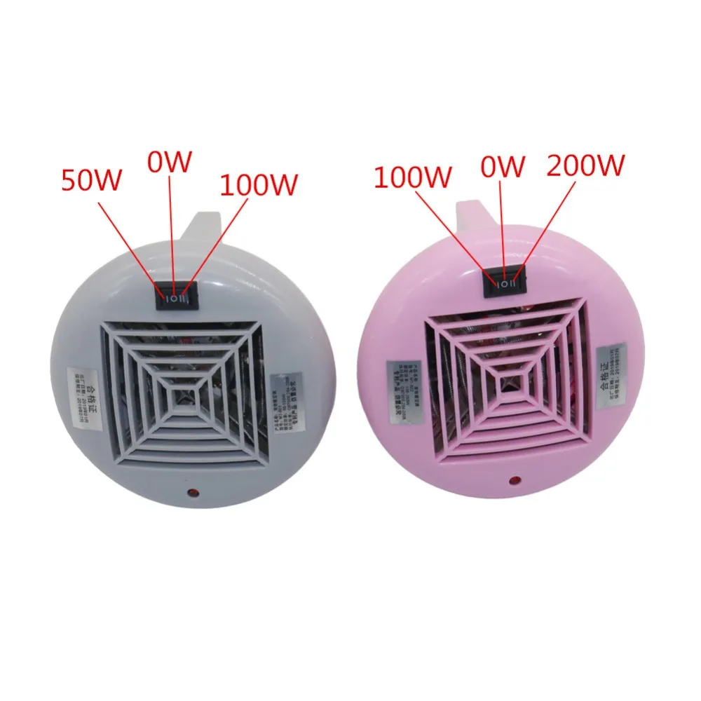 Lámpara de calefacción para mascotas E27, 3 ajustes de archivos, 0-50-100W o 0-100-200W, luz de calefacción anfibia para gatear para mascotas pequeñas, 220V, 1 ud. - imagen 3