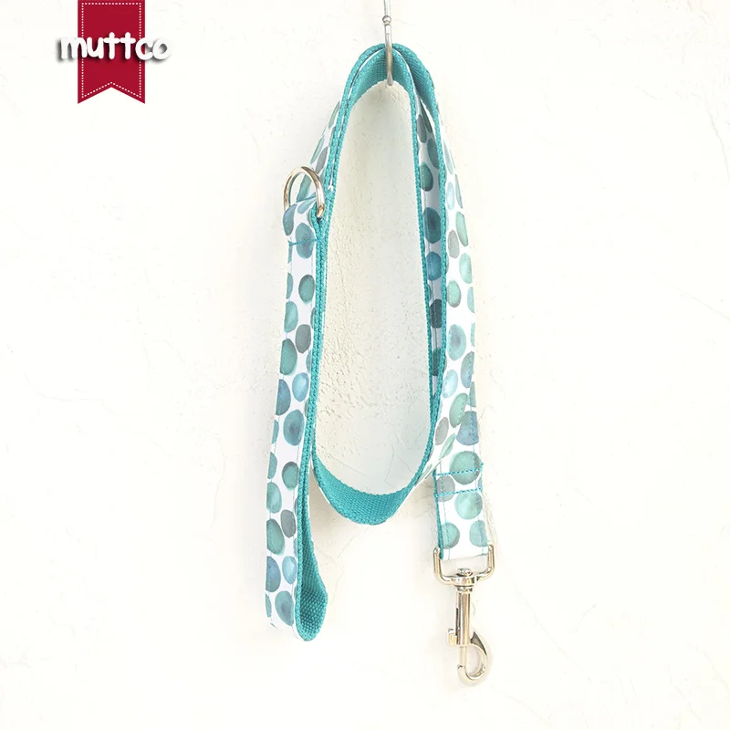 MUTTCO vende al por menor collar de perro agradable de diseño propio THE BUBBLE collares y correas de perro de estilo folk único 5 tamaños UDC053 - imagen 3