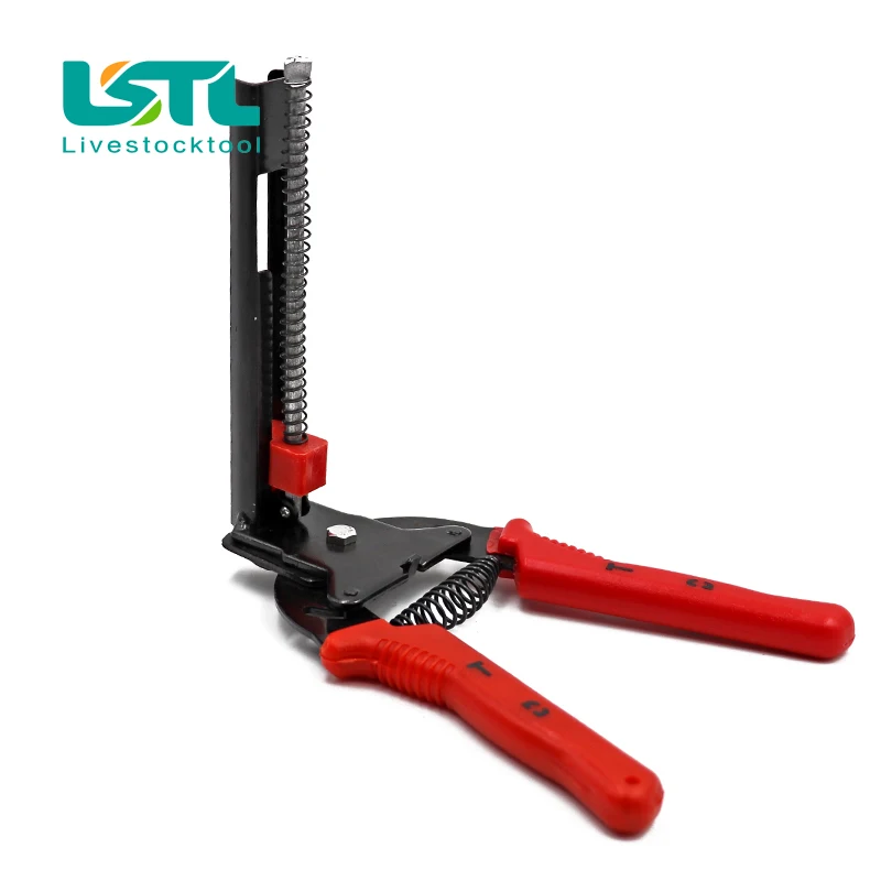 Abrazadera de instalación para jaula de pollo, alicates y clavos para jaula de conejo y perro, herramientas para jaula de animales de granja