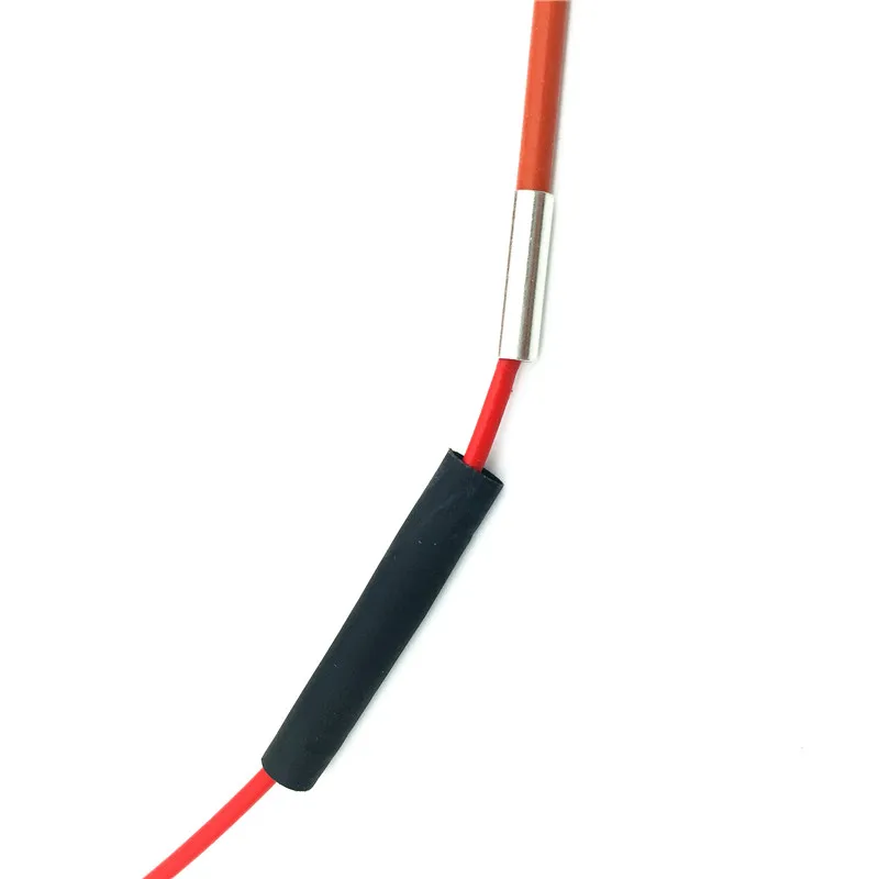 Sistema de Cable de calefacción por infrarrojos, Cable de fibra de carbono de Gel de sílice de 3mm, utilizado en voltaje de 220v, 150w, 10M, 12K, 33ohm / M - imagen 4