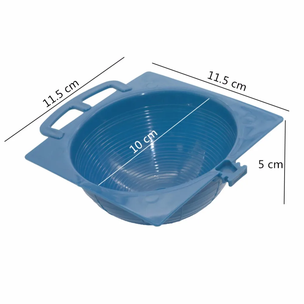 Nido de huevos para pájaros, caja nido para loros, decoración de jaula para pájaros, malla de plástico, accesorios para incubar pájaros, 1 ud. - imagen 3