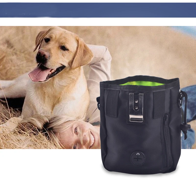 Bolsa de entrenamiento para perros y mascotas, alimentador de cintura interactivo, desmontable, portátil, bolsillo de alimentación para cachorros, recompensa de aperitivos - imagen 3