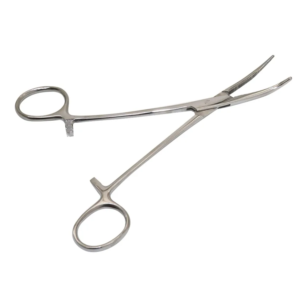 Pinzas de sujeción Vascular de acero inoxidable, kit de herramientas quirúrgicas, pinzas de bloqueo de hemostato, alicates de pesca, 1 ud. - imagen 4