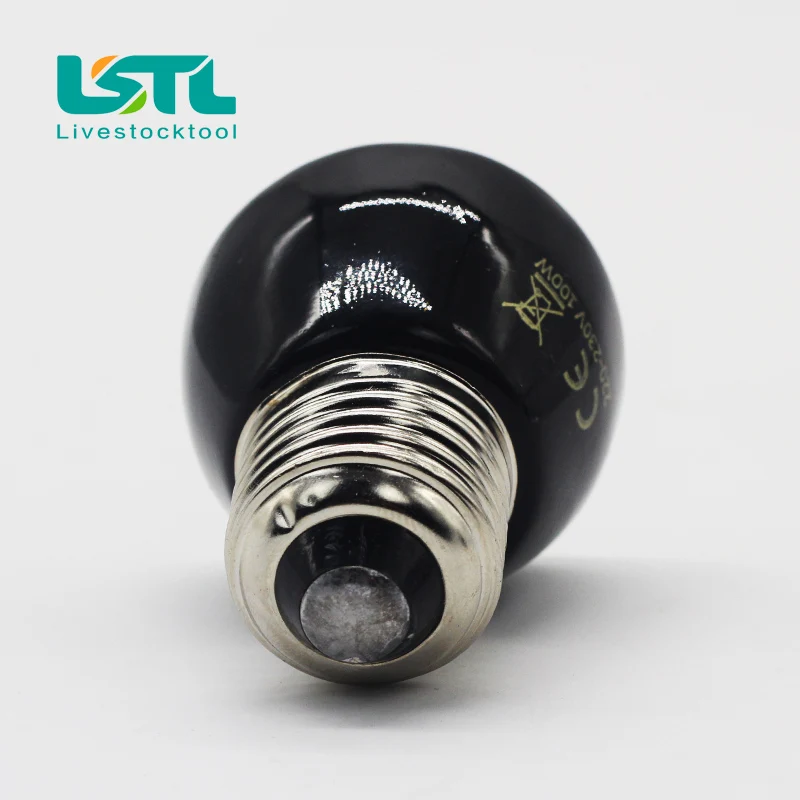 Bombilla de calefacción para mascotas, Mini emisor de cerámica infrarroja, lámpara de calor para reptiles, criador de mascotas, 25W, 50W, 75W, 100W, 200VD20 - imagen 4