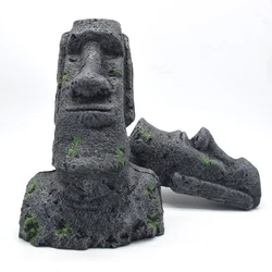 Estatua Isla de Pascua para pecera - decoración para acuarios