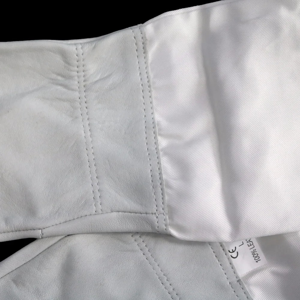 FB Guantes de apicultura Piel de oveja + material transpirable Herramientas para abejas Modelo universal Guantes de lona Venderamos cuchillo de miel cortado - imagen 3