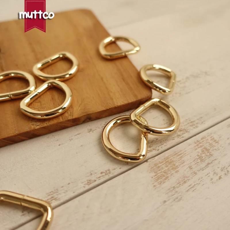 Anillos en D no soldados para Collar de perro, correas de costura, accesorios de cierre en forma de D, DK-003, bricolaje, 2,0 cm - imagen 5