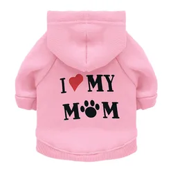 Sudadera con capucha para perros pequeños – Cómoda y térmica
