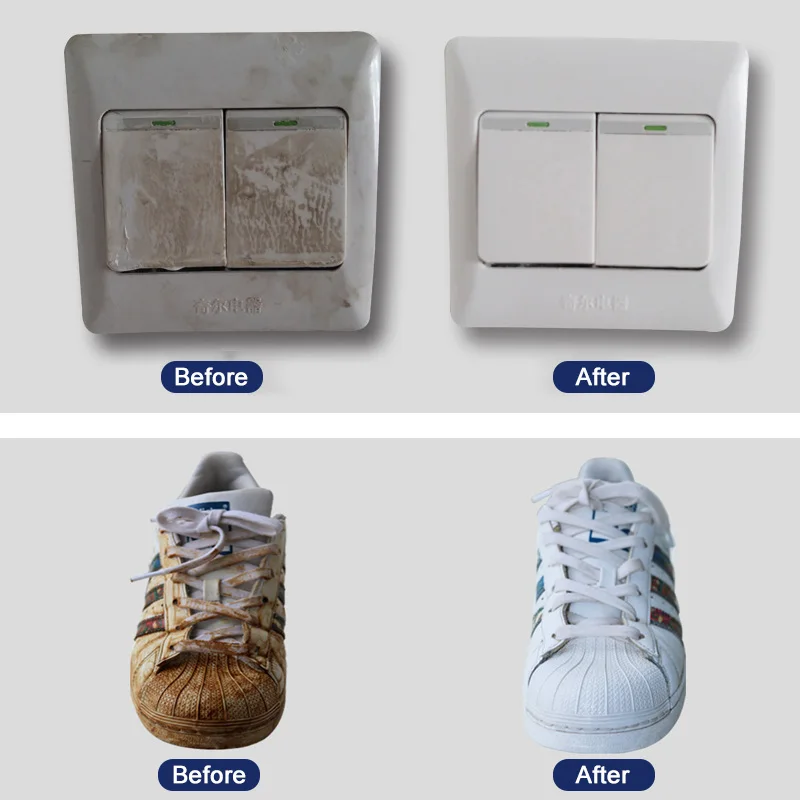 Lote de esponjas mágicas de melamina, accesorios de limpieza para baño y cocina, 100 unidades - imagen 4