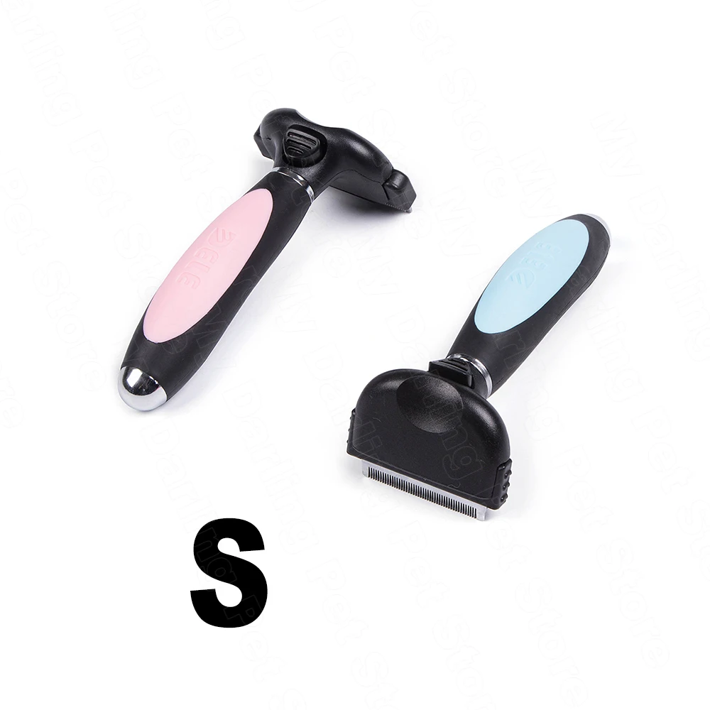 Cepillo removedor de pelo para perros y gatos, peines de aseo, herramientas de Deshedding, accesorio para recortador de mascotas, suministros para Chihuahua - imagen 3