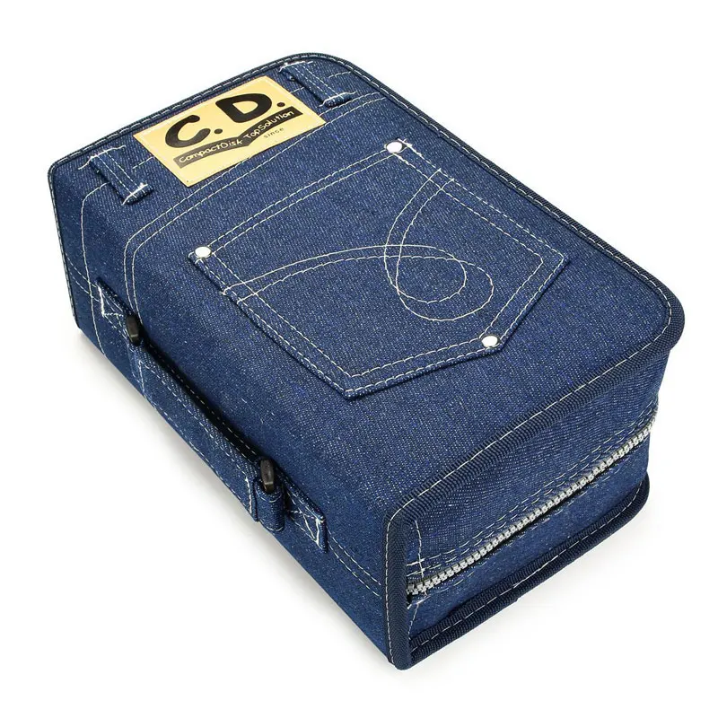 Bolsas almacenamiento viaje portátiles - Vista principal del paquete de almacenamiento CD DVD