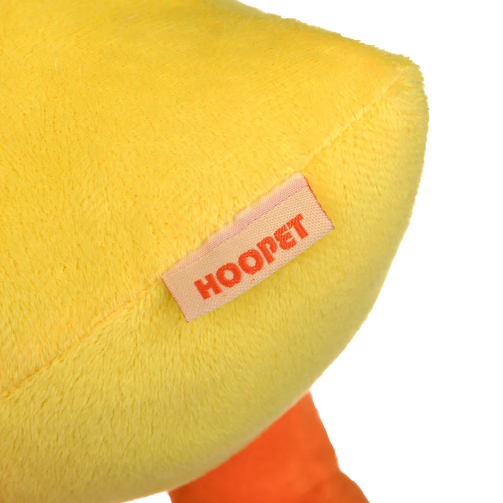 HOOPET-juguete interactivo para perros y gatos, producto de entrenamiento para masticar, pato amarillo, divertido - imagen 5
