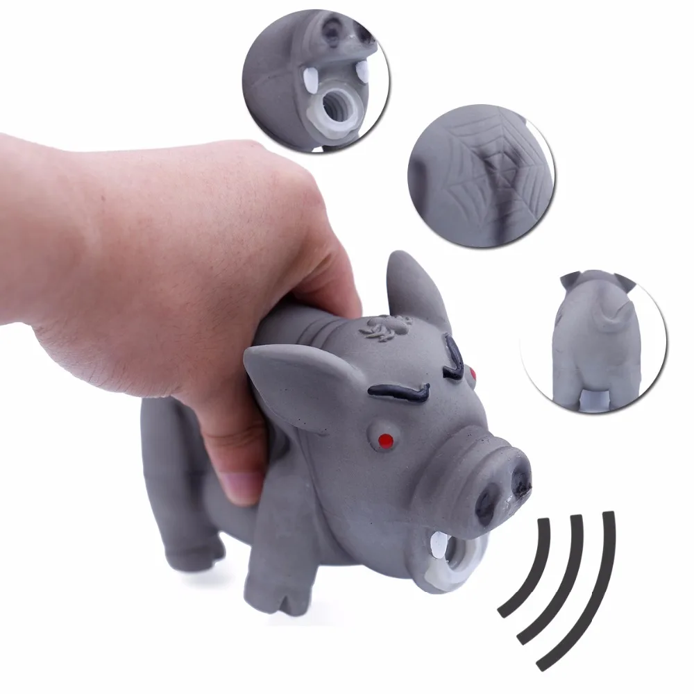 Juguetes de goma con sonido para mascotas, divertido juguete para cachorros y gatitos, para regalo de Festival de Halloween, gran oferta - imagen 3