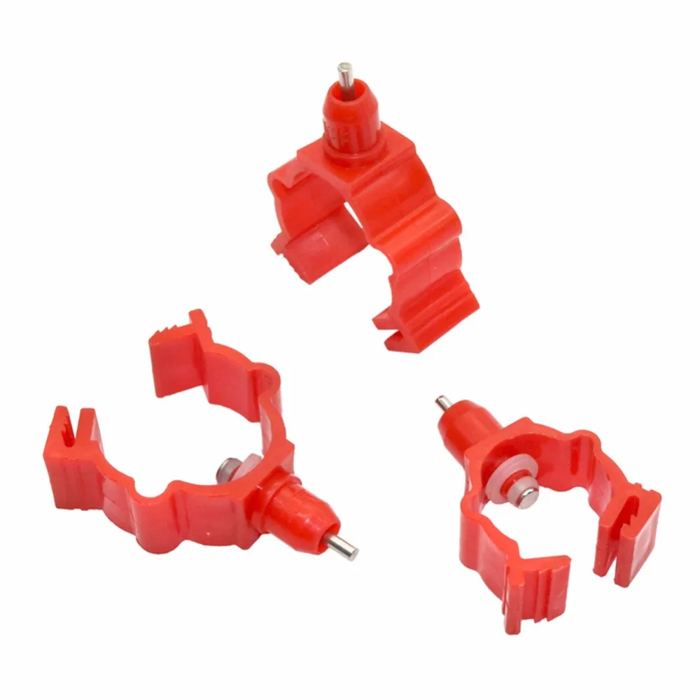 Fuentes para beber de escape de codorniz, alimentador de aves de corral, Paloma, pollo, herramientas de alimentación de animales de granja, venta al por mayor, 100 piezas - imagen 3