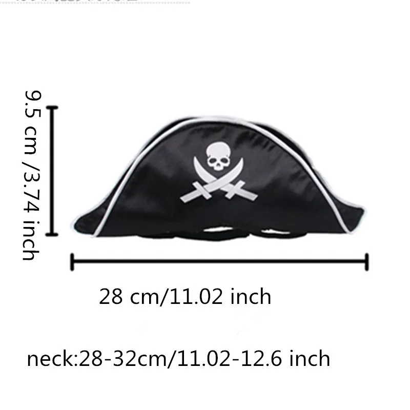 Sombrero para mascotas para perros y gatos, accesorio divertido de fiesta de pirata para Cosplay, disfraz de Halloween, sombrero para mascotas al aire libre, sombrero para Chihuahua, accesorio para mascotas - imagen 5