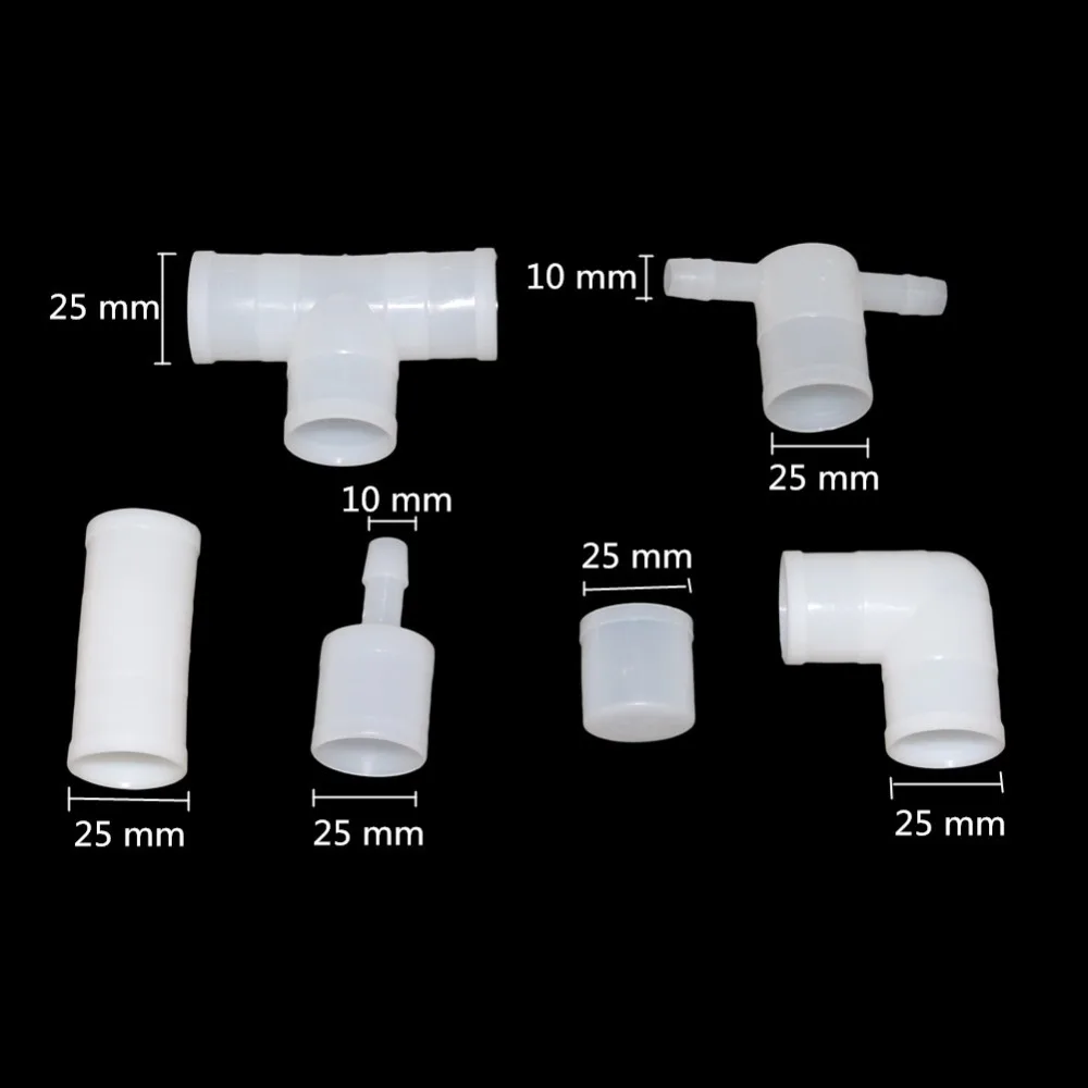 Conector tubería 25 mm para bebederos de aves acero inoxidable - imagen 2