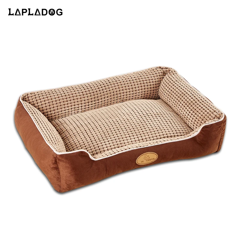 Cama para perros LAPLADOG modelo redondo esterilla suave