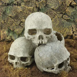 Cueva calavera Isla de Pascua para terrario de lagartos