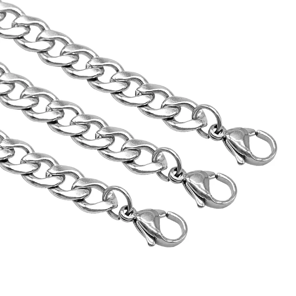 Collar de cadena personalizado para perros y gatos, collares grabados personalizados para mascotas, Collar para perros pequeños y gatos, placa con nombre, Chihuahua, Yorkshire - imagen 3