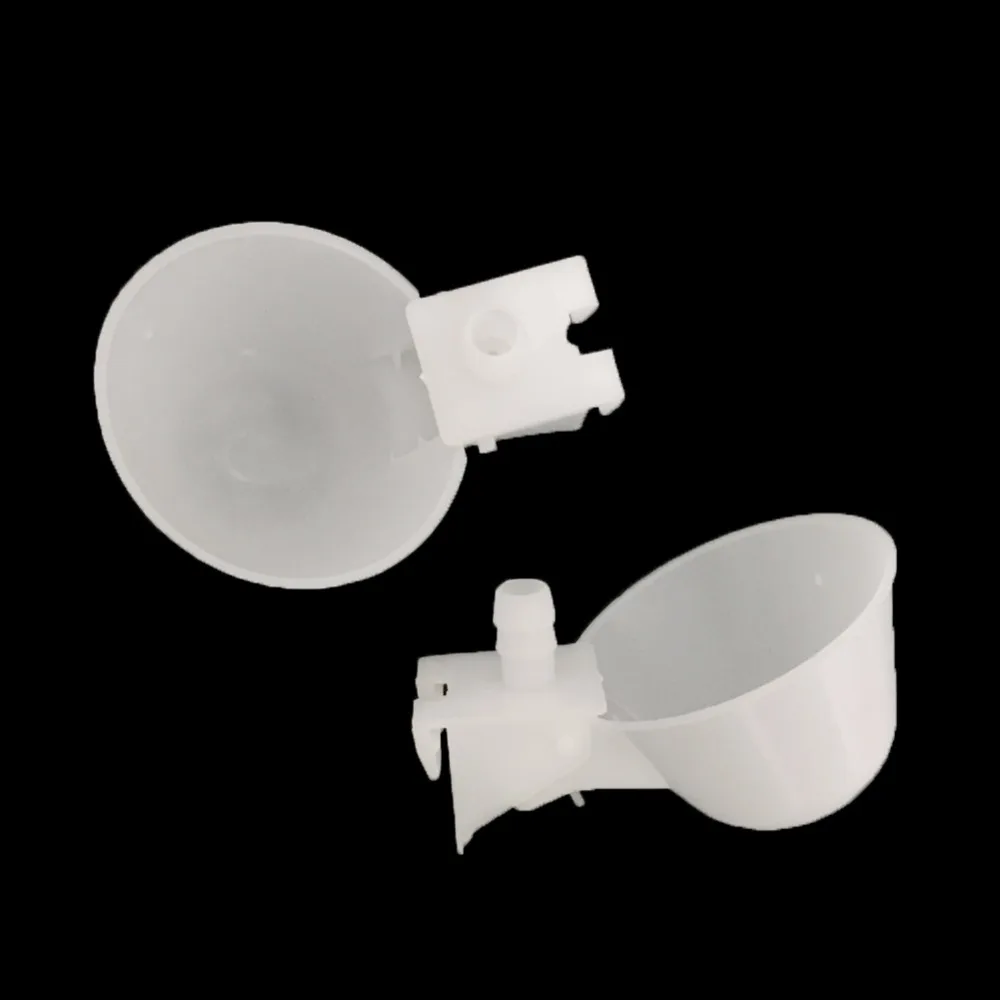 10 Uds. Cuenco para beber agua para palomas, bebedero automático para aves y pollos, bebedero para aves de corral, vasos para beber, bebedero para codorniz, alimentación para animales - imagen 5