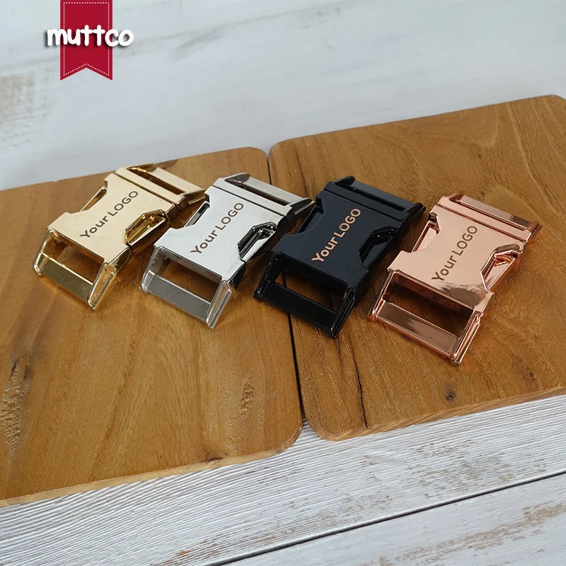 10 unids/lote hebilla grabada, ofrecemos servicio de grabado láser personalizar logotipo 2,5 cm 4 colores - imagen 2