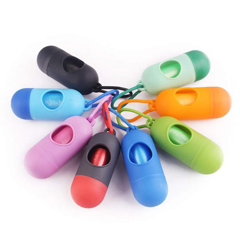 Bolsas de basura aleatorias para perros, Mascotas seguras y no tóxicas, bolsas para excrementos, productos para gatos, Dispensador, Bolsas Perro, accesorios limpios para Mascotas - imagen 3