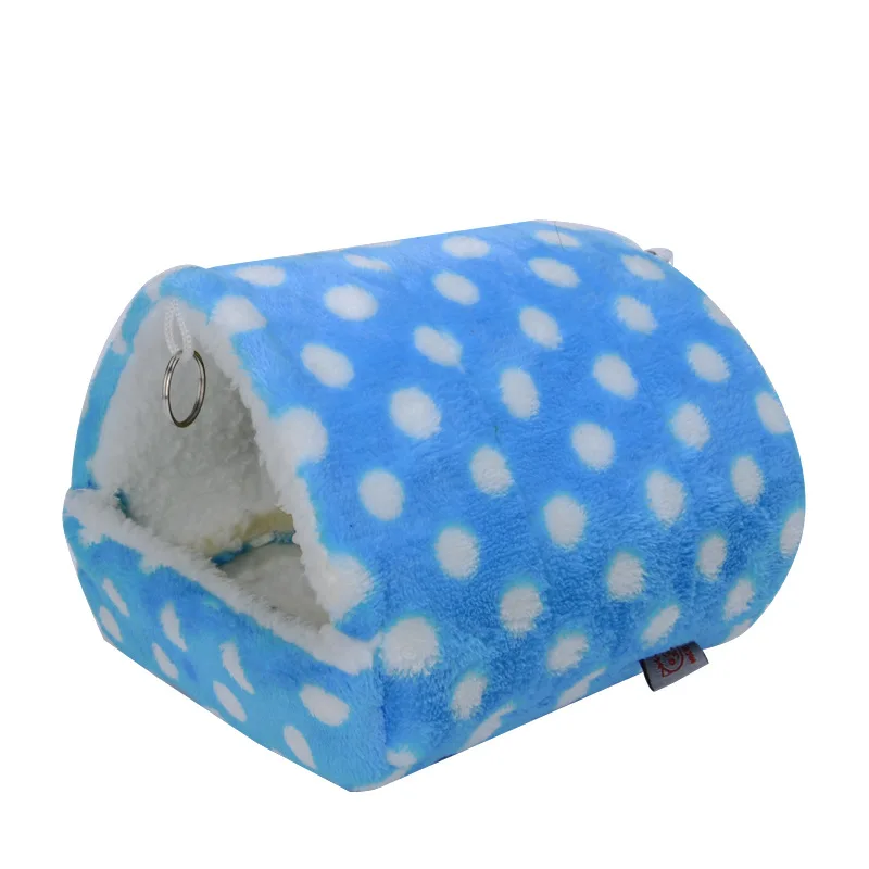 Mini jaula pequeña para casa de mascotas, nido cálido de invierno, cueva, túnel, tubos de juguete para erizo, hámster, ardilla, accesorios para animales, suministros para mascotas - imagen 4