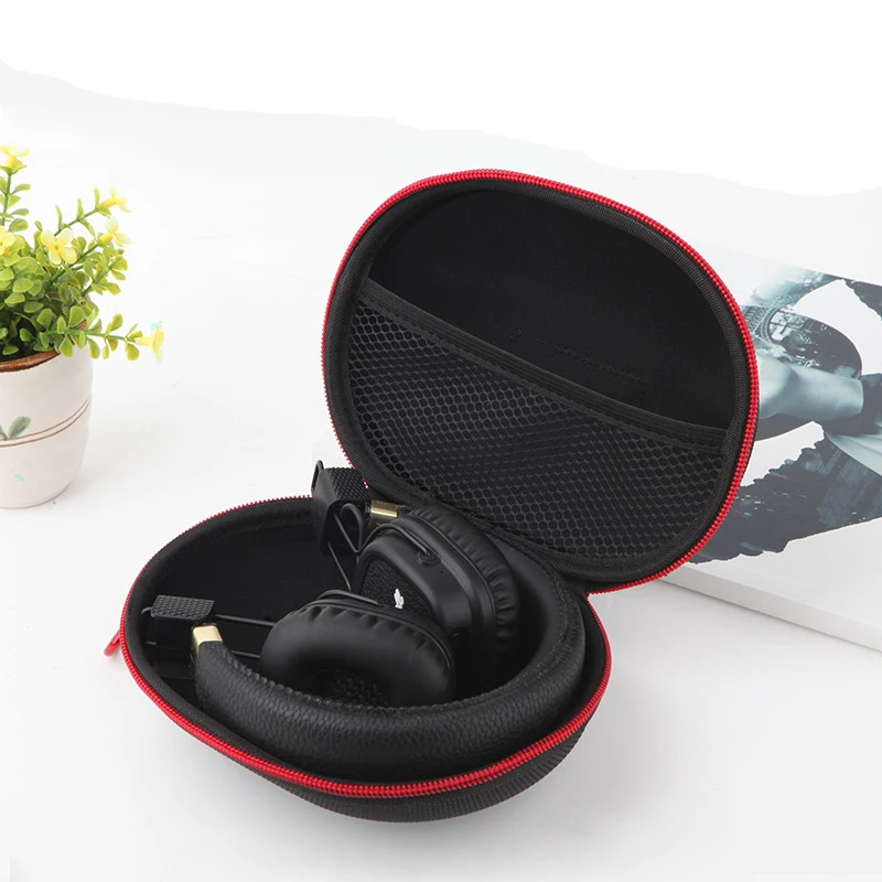Funda impermeable con cierre de cremallera para auriculares, bolsa de almacenamiento dura para auriculares Studio 2,0 Solo1 Solo 2, organizador de viaje para auriculares - imagen 2