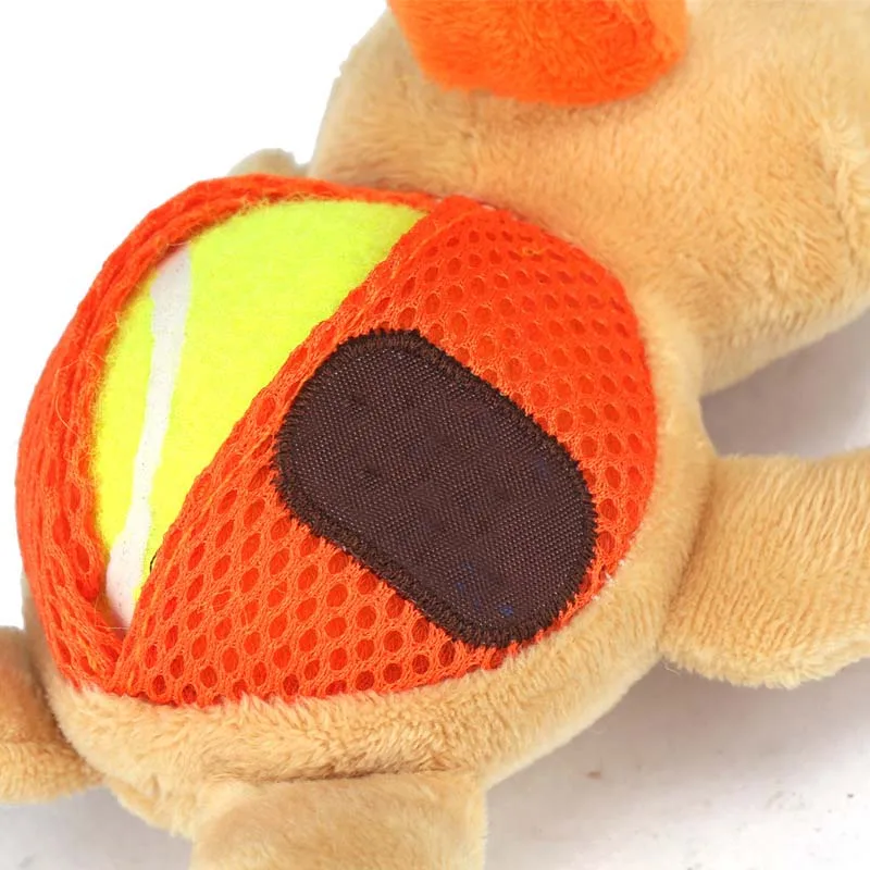 Lindo Animal de peluche de juguete para perros, juguete interactivo para perros, cachorros, gatos, entrenamiento divertido, resistente a mordeduras, masticar, sonido de chirrido, suministros para mascotas - imagen 5