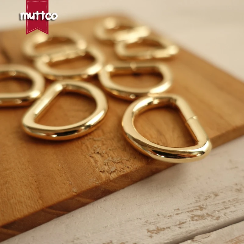 Anillos en D no soldados para Collar de perro, correas de costura, accesorios de cierre en forma de D, DK-003, bricolaje, 2,0 cm - imagen 3