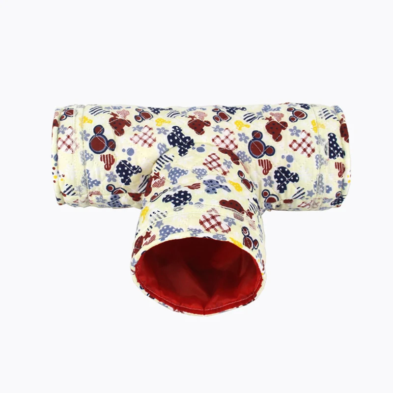 Juguete de túnel de conejillo de indias para hámster, jaula para mascotas, tubo de erizo, casa de Chinchilla, cueva de animales pequeños, productos para mascotas, rata, ratón, juguete divertido - imagen 5