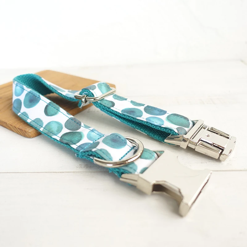 MUTTCO vende al por menor collar de perro agradable de diseño propio THE BUBBLE collares y correas de perro de estilo folk único 5 tamaños UDC053 - imagen 2