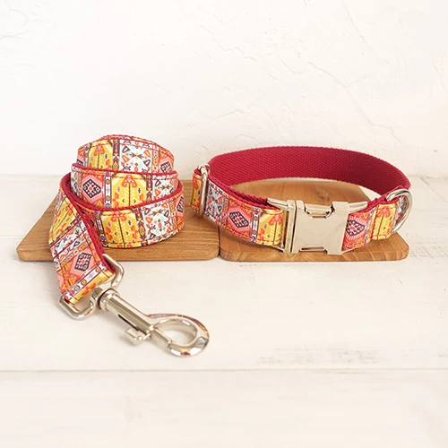 Dog Collar Leash Set