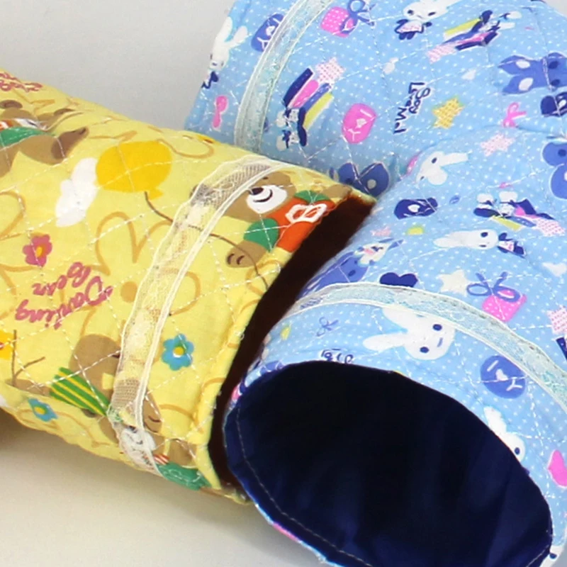 Juguete de túnel de conejillo de indias para hámster, jaula para mascotas, tubo de erizo, casa de Chinchilla, cueva de animales pequeños, productos para mascotas, rata, ratón, juguete divertido - imagen 4