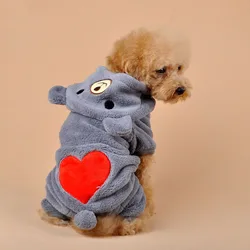 Disfraz y ropa de perros para otoño e invierno - chaqueta cálida