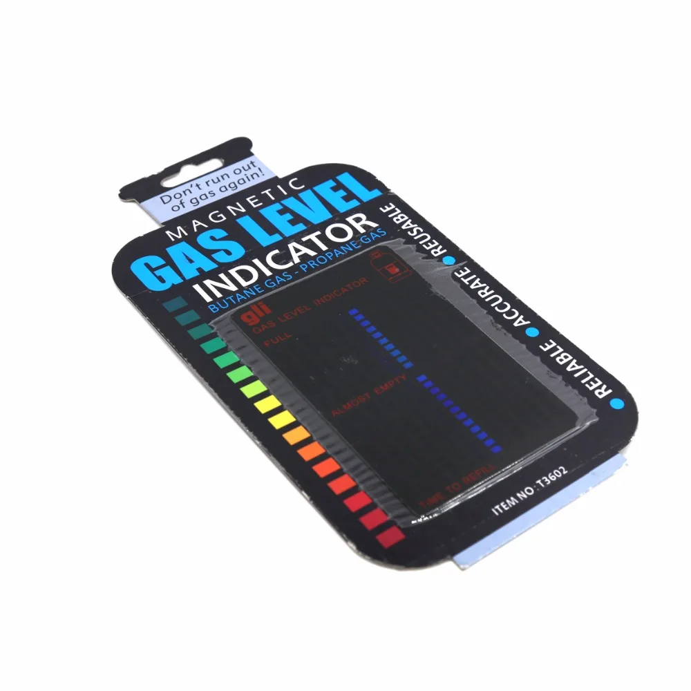 10 unids/lote cilindro de Gas magnético indicador de nivel de tanque de Gas termómetro de cristal líquido medidor de temperatura - imagen 4