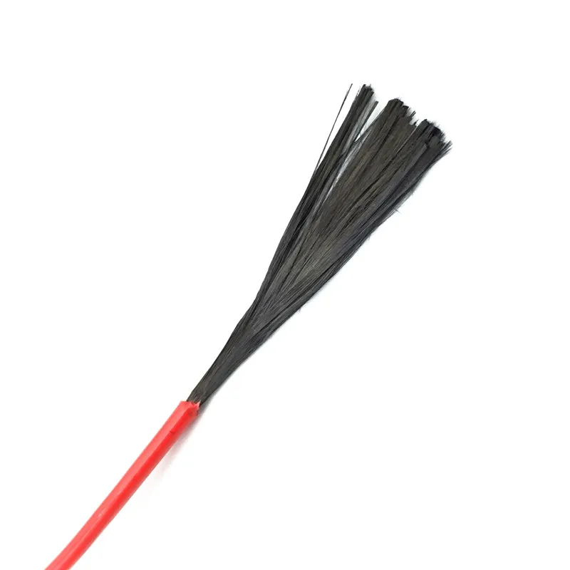 Cable de fibra de carbono de alta temperatura, 25m, 24k, 18.5ohm, Cable de calefacción de suelo, diámetro exterior de 2,5 Mm - imagen 3
